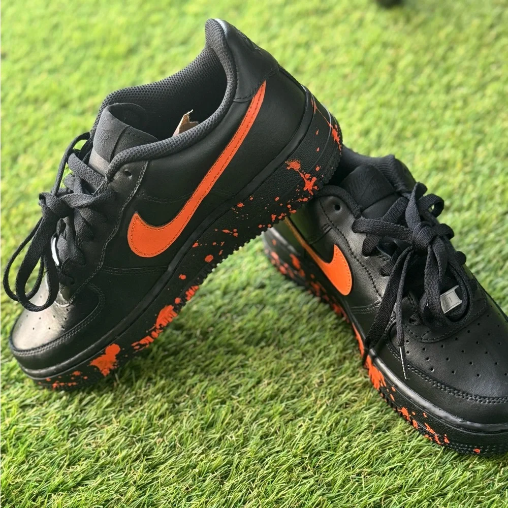 Custom Tennessee Vols Nike Air Force 1 W Sz 8/ Y6.5 - Picture 3 of 8